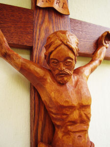 Crucifix, by the Sign Carver
