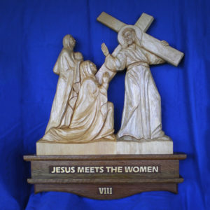 Stations of the cross by the Sign Carver