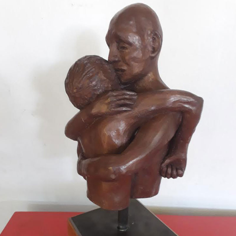 The Prodigal Son | Hand carved Wood sculpture