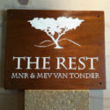 The Rest | Wooden House Sign